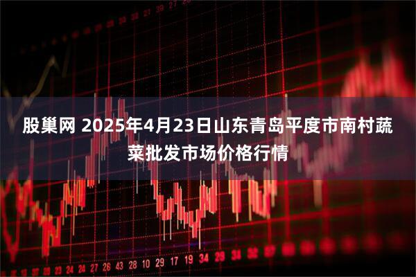 股巢网 2025年4月23日山东青岛平度市南村蔬菜批发市场价格行情